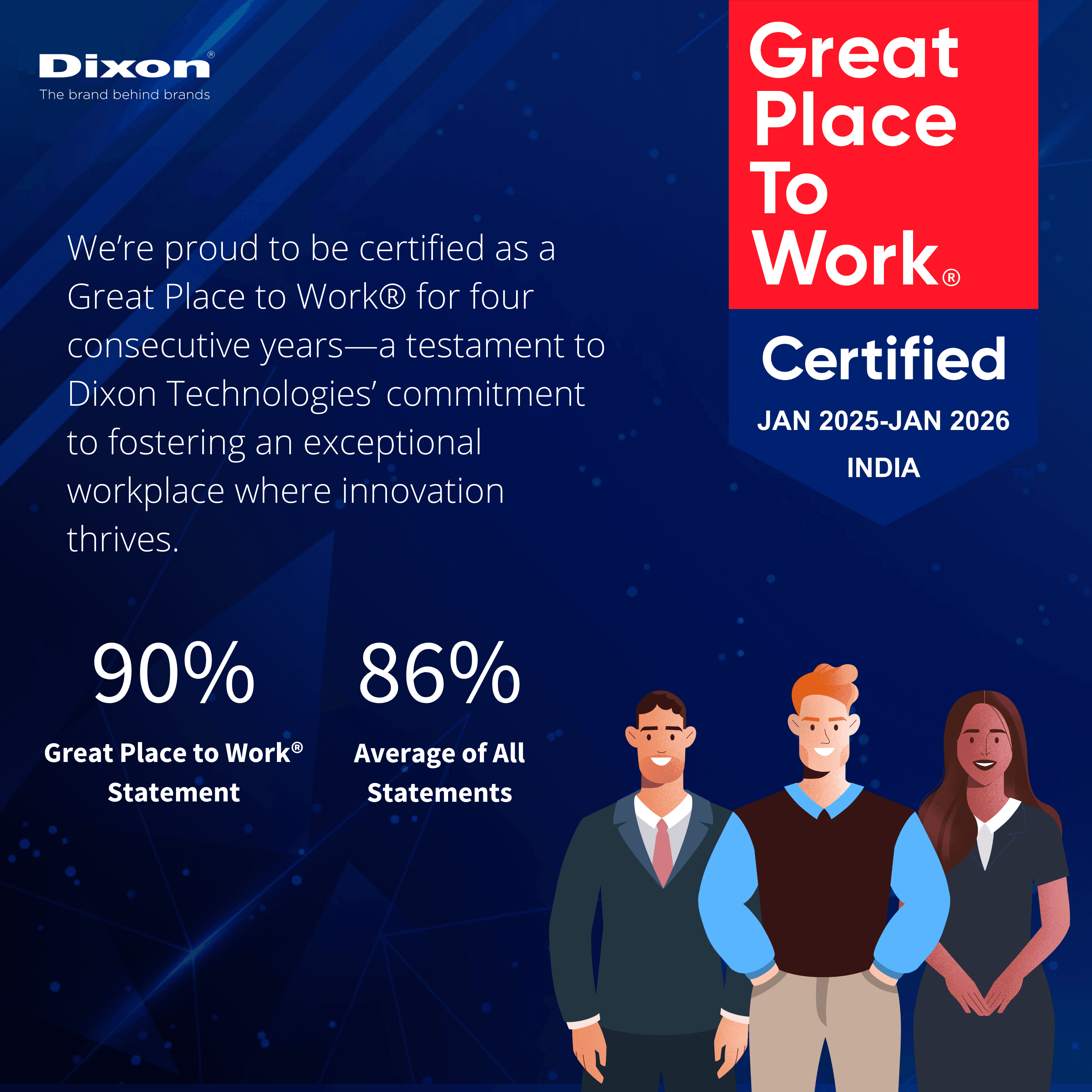 A Great Place to Work.